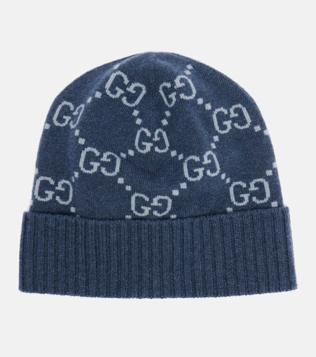 Bonnet GG en jacquard de cachemire | Gucci