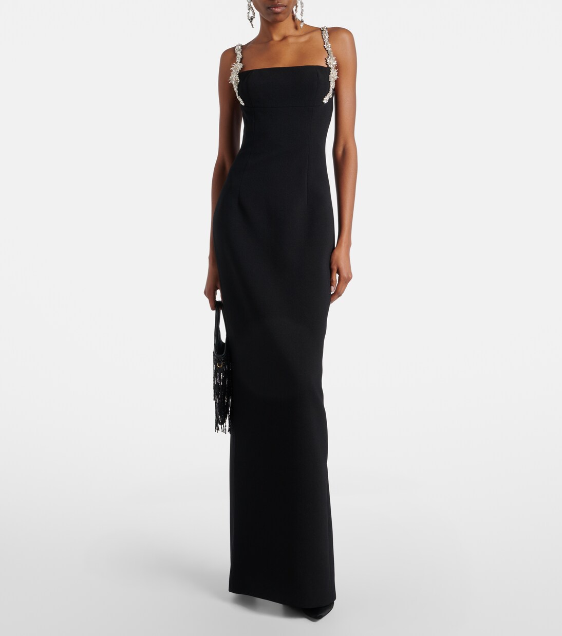 Franca embellished crêpe corset gown | Rachel Gilbert