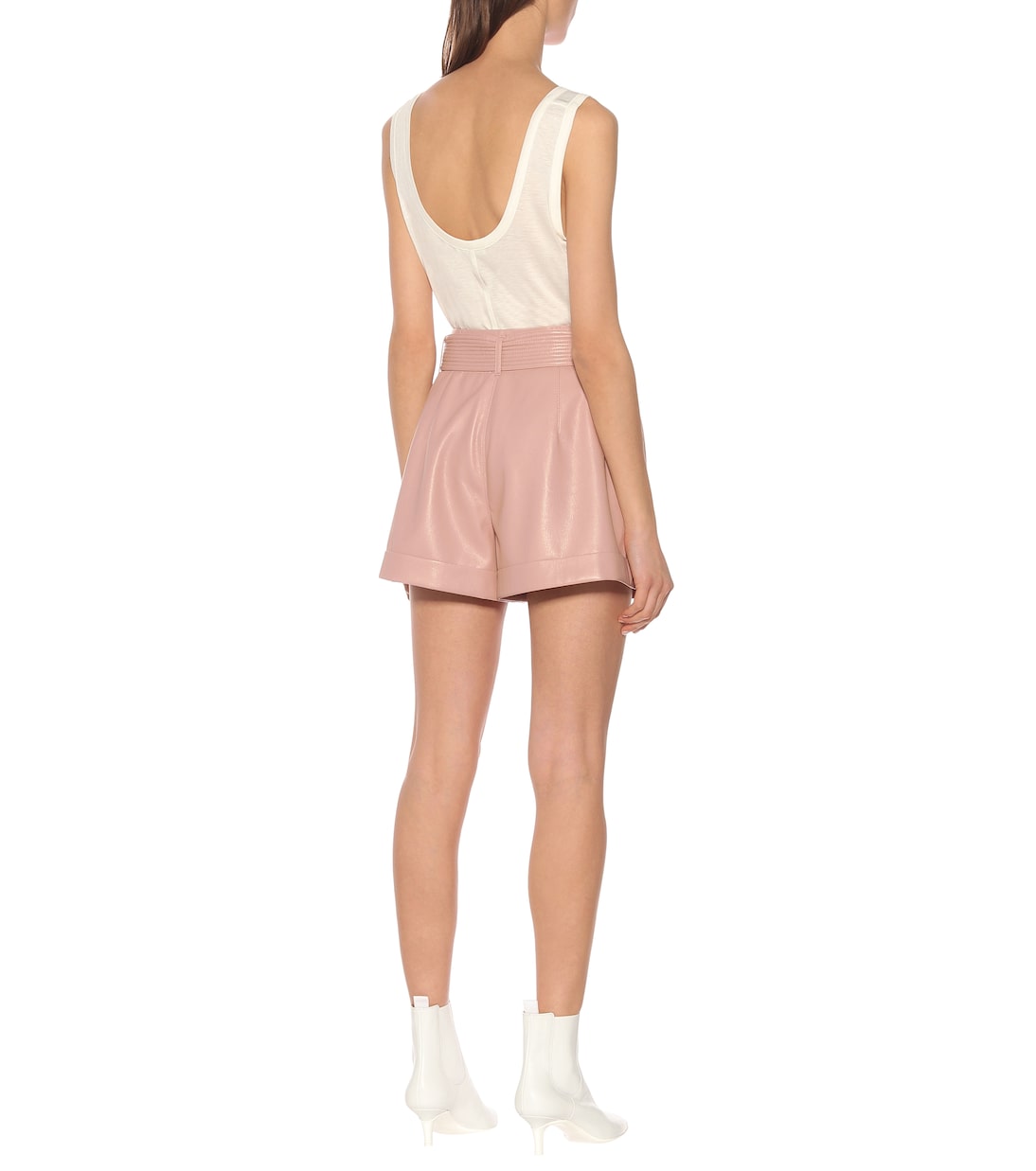 Shorts Joyce in similpelle | Nanushka