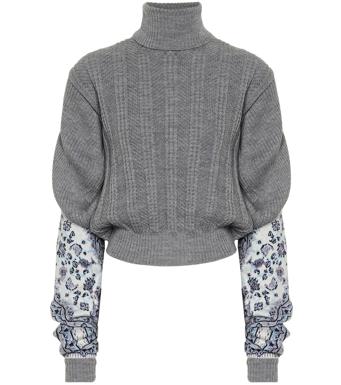Intarsia linen-blend sweater | Y/Project