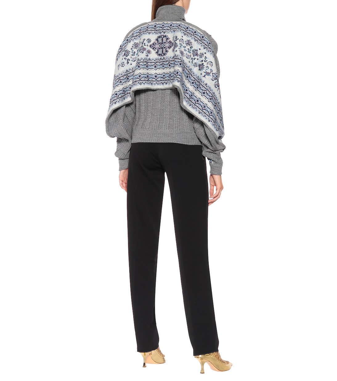 Intarsia linen-blend sweater | Y/Project