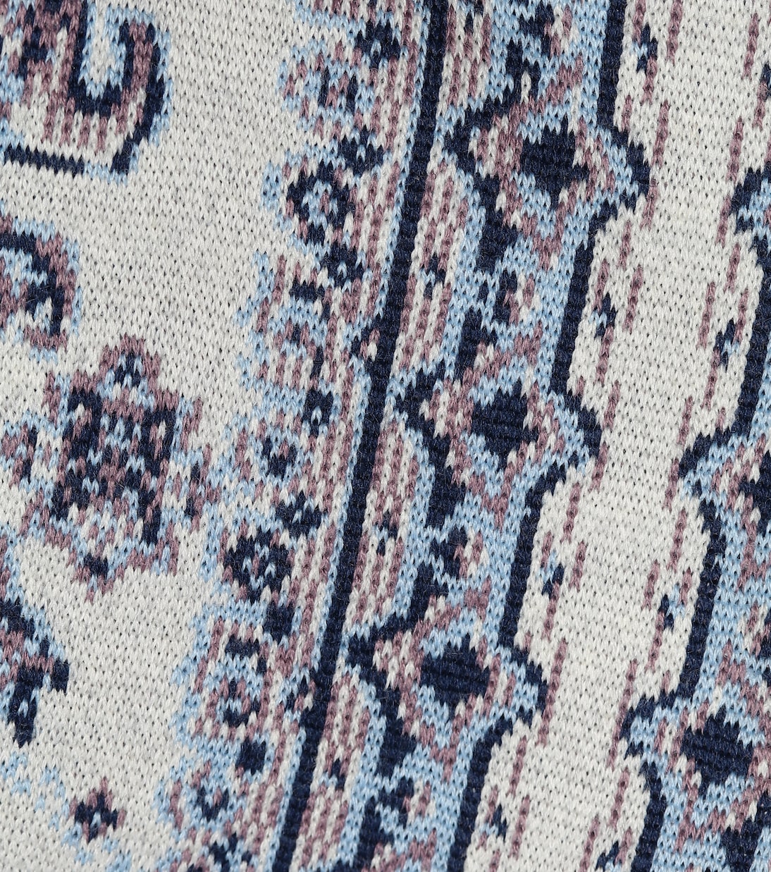 Intarsia linen-blend sweater | Y/Project