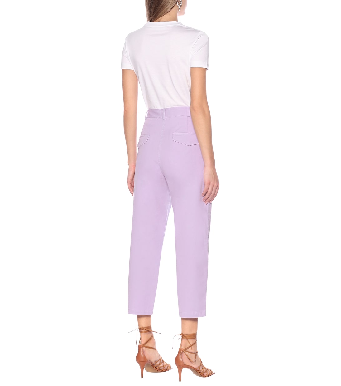 Pantaloni in cotone stretch | Stella McCartney