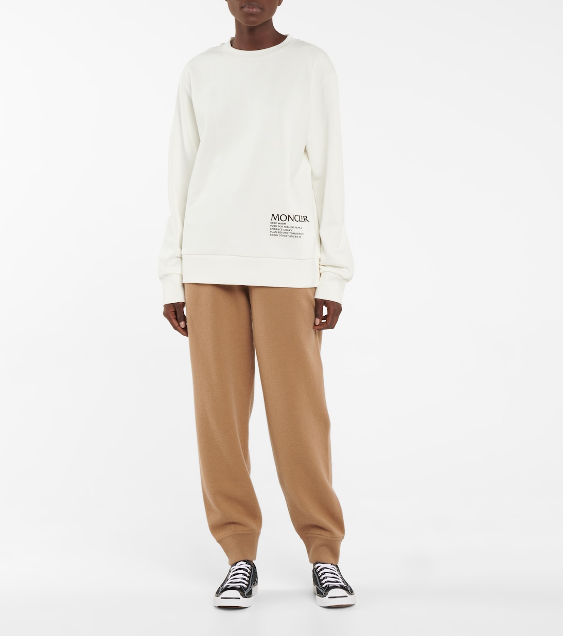 Sudadera en mezcla de algodón | Moncler