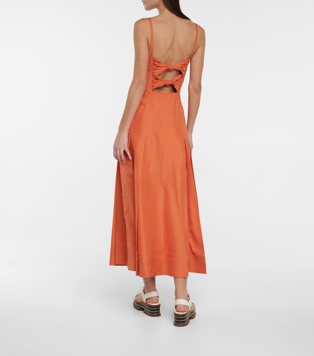 Midikleid Quillaume aus Seide | Gabriela Hearst