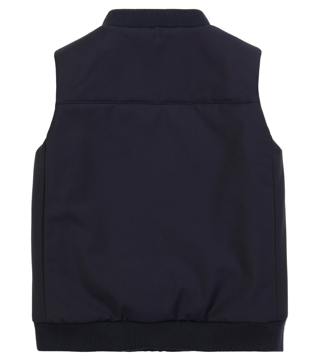 Gabe padded stretch-wool vest | Loro Piana Kids