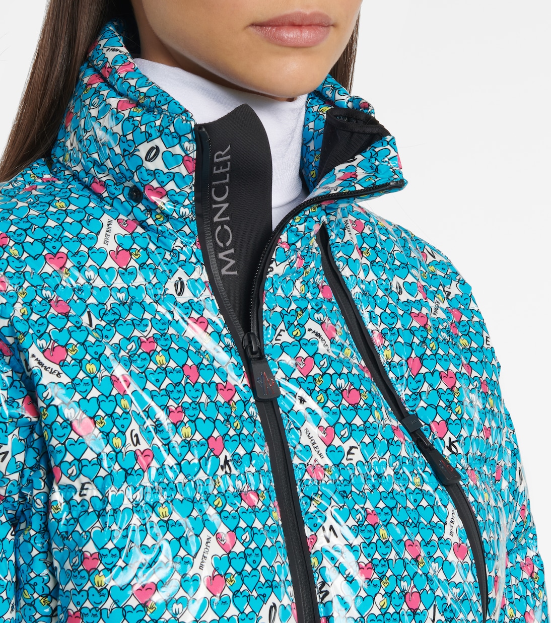 Chaqueta de plumas estampada | Moncler Grenoble