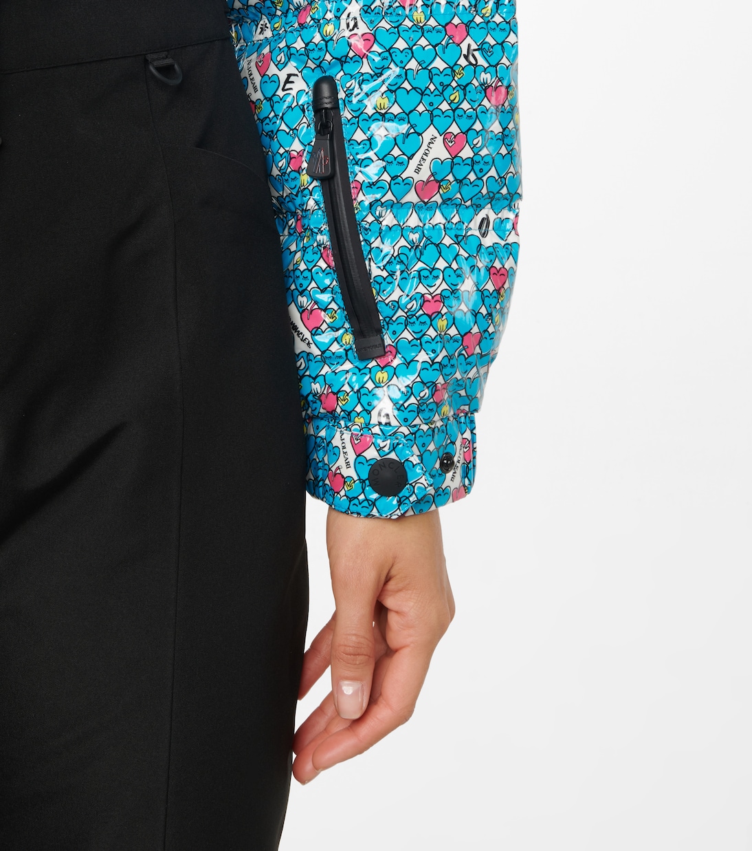 Chaqueta de plumas estampada | Moncler Grenoble
