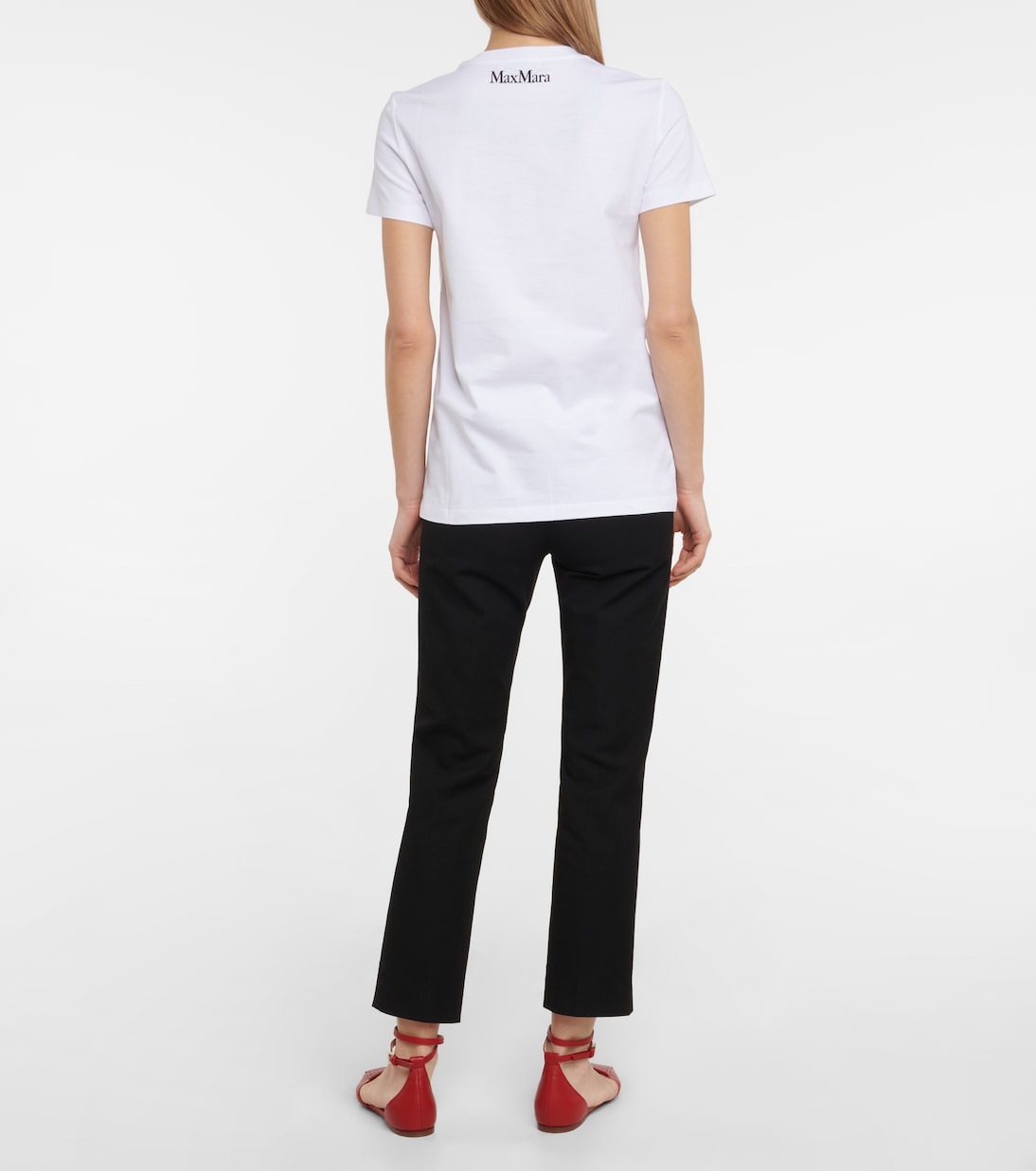 T-Shirt Oliato aus Baumwolle | Max Mara