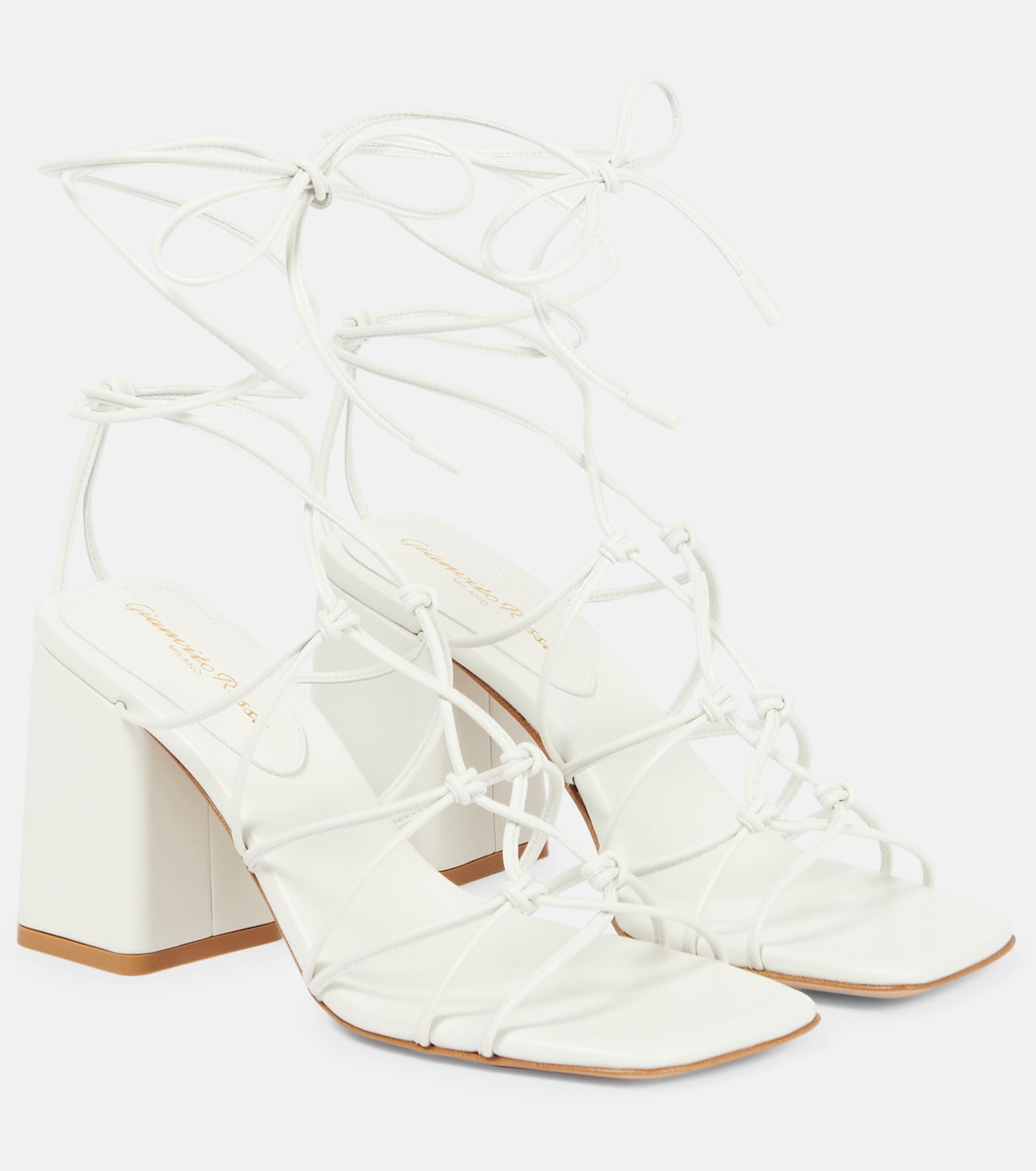 Minas leather sandals | Gianvito Rossi
