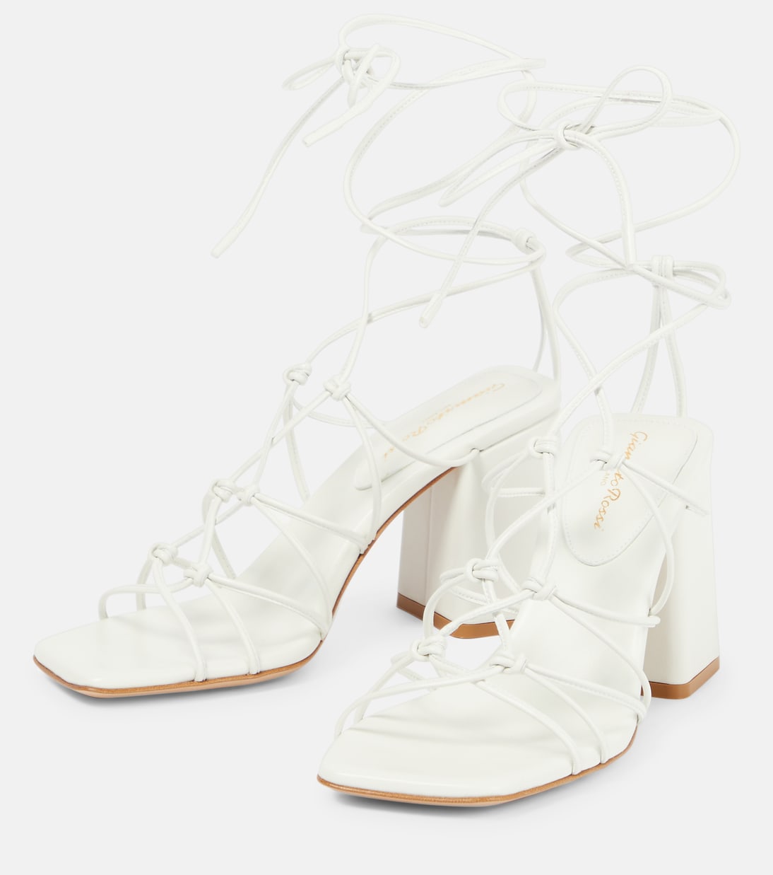 Minas leather sandals | Gianvito Rossi