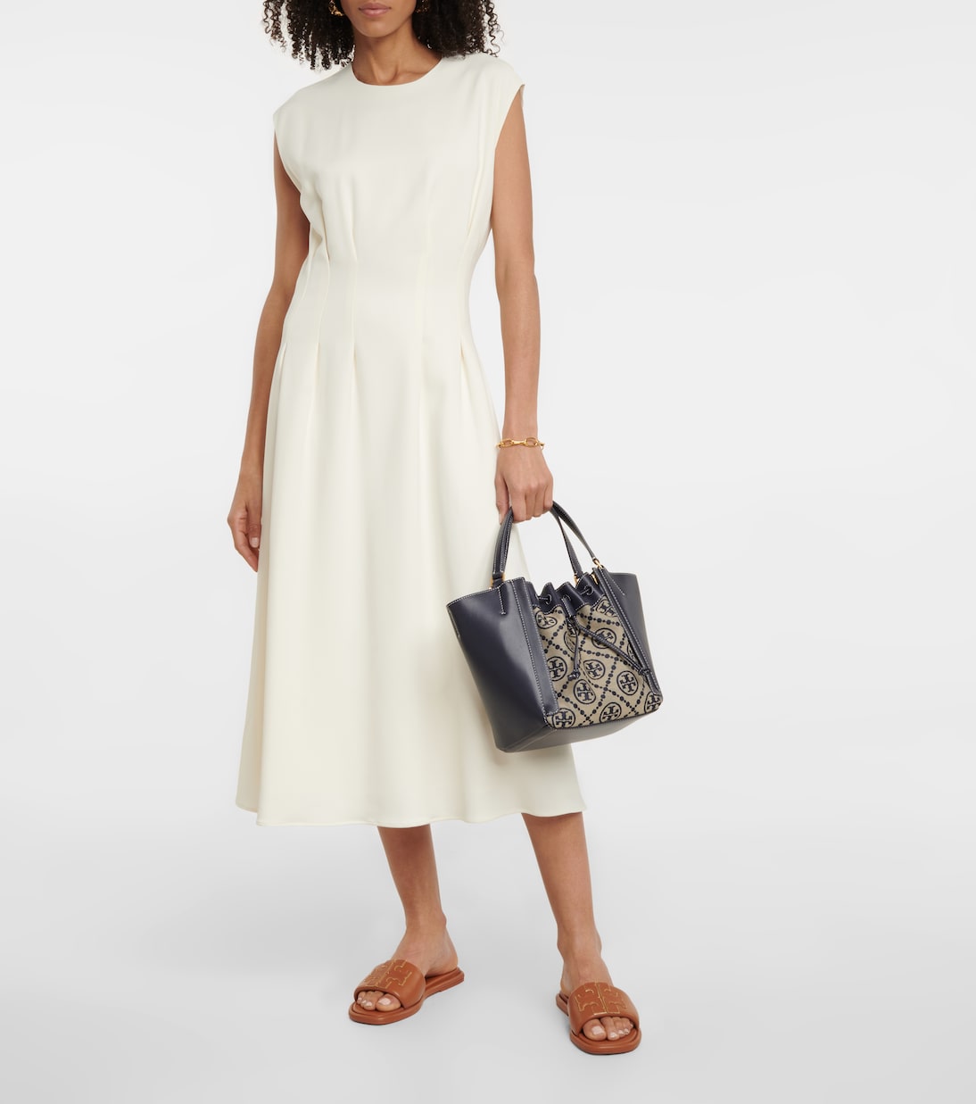 Double T Sport leather sandals | Tory Burch