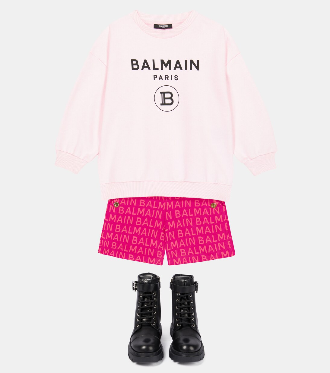 Sweatshirt aus Baumwolle | Balmain Kids