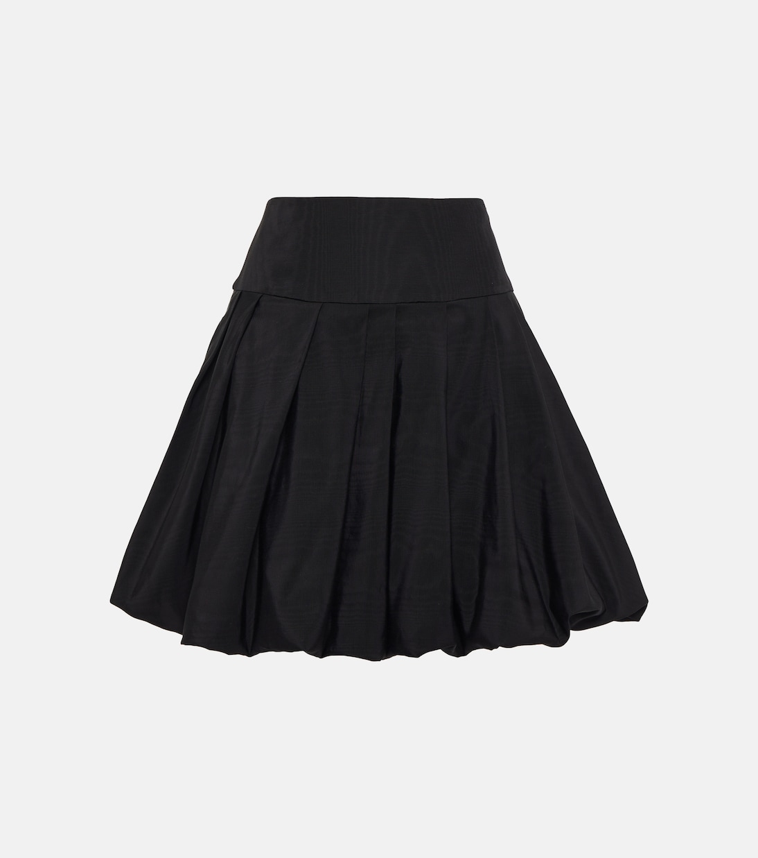 Pleated cotton-blend skirt | Oscar de la Renta