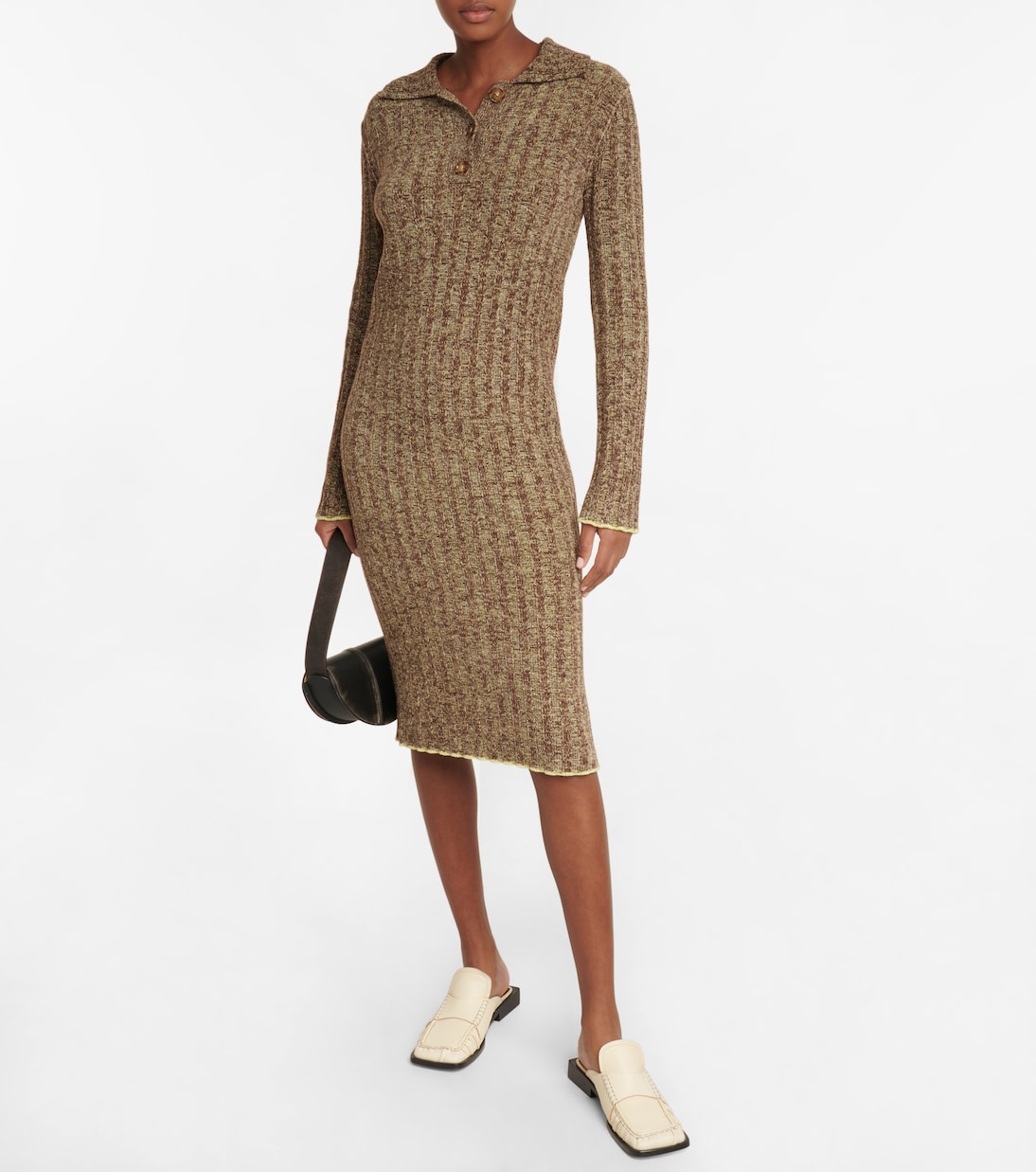 Wool-blend midi dress | Acne Studios