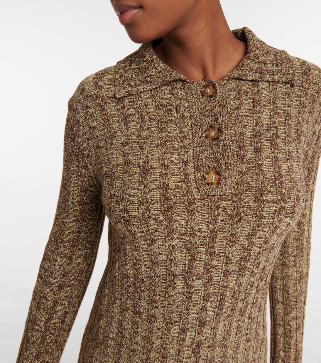 Wool-blend midi dress | Acne Studios