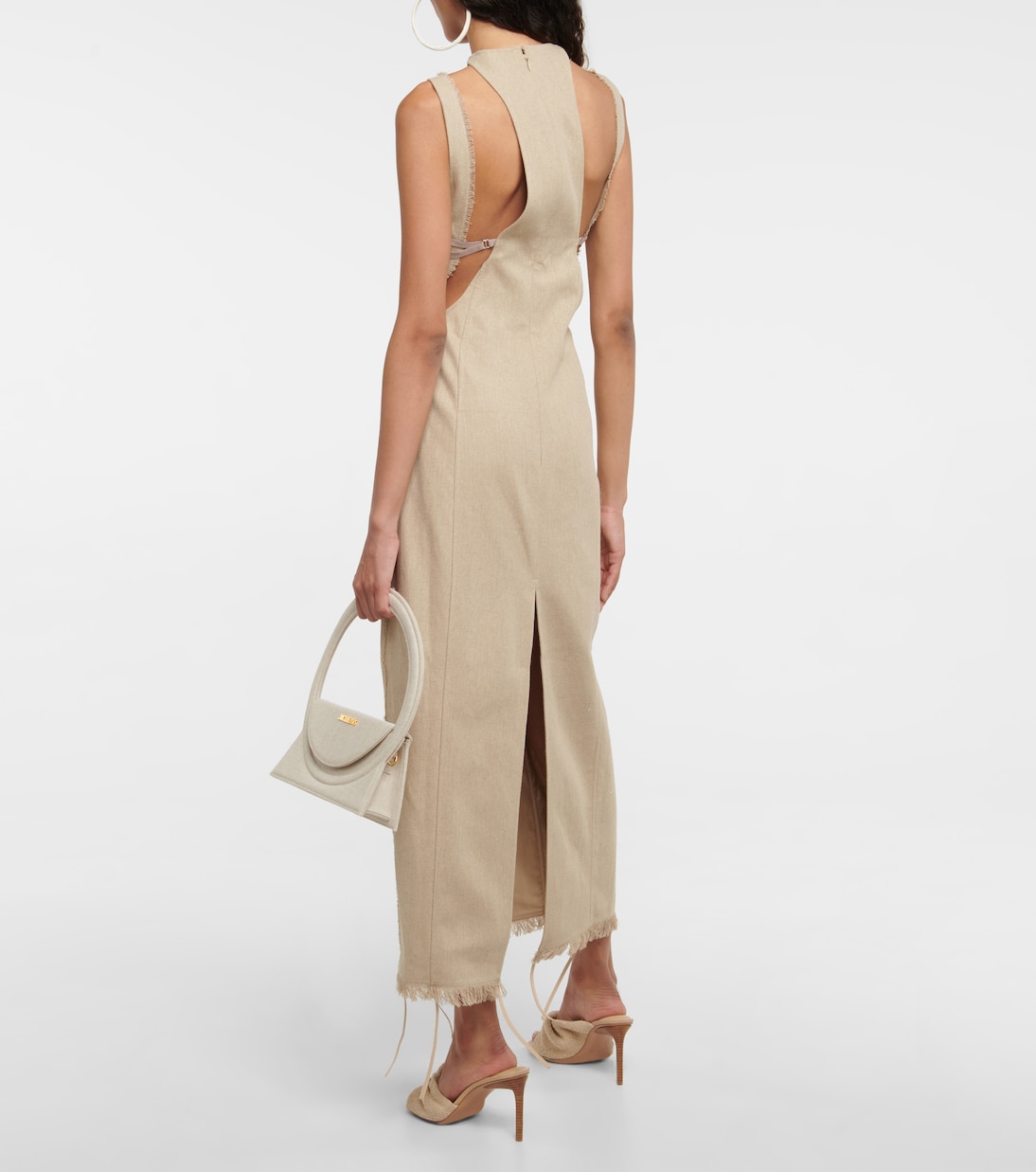 Le Robe Sagiu cutout maxi dress | Jacquemus