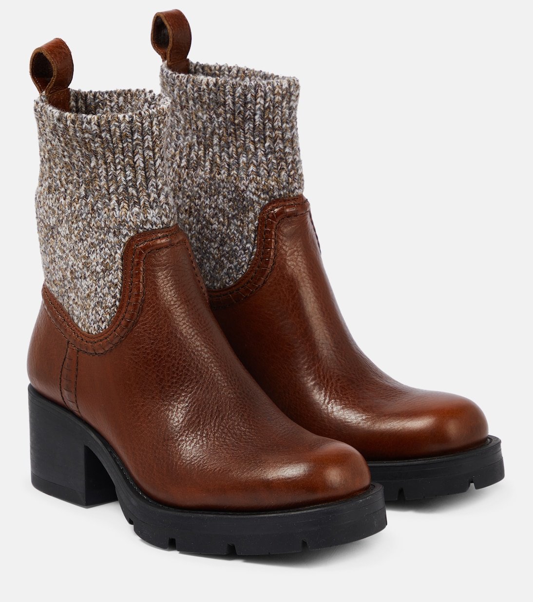 Ankle Boots Neva aus Leder | Chloé