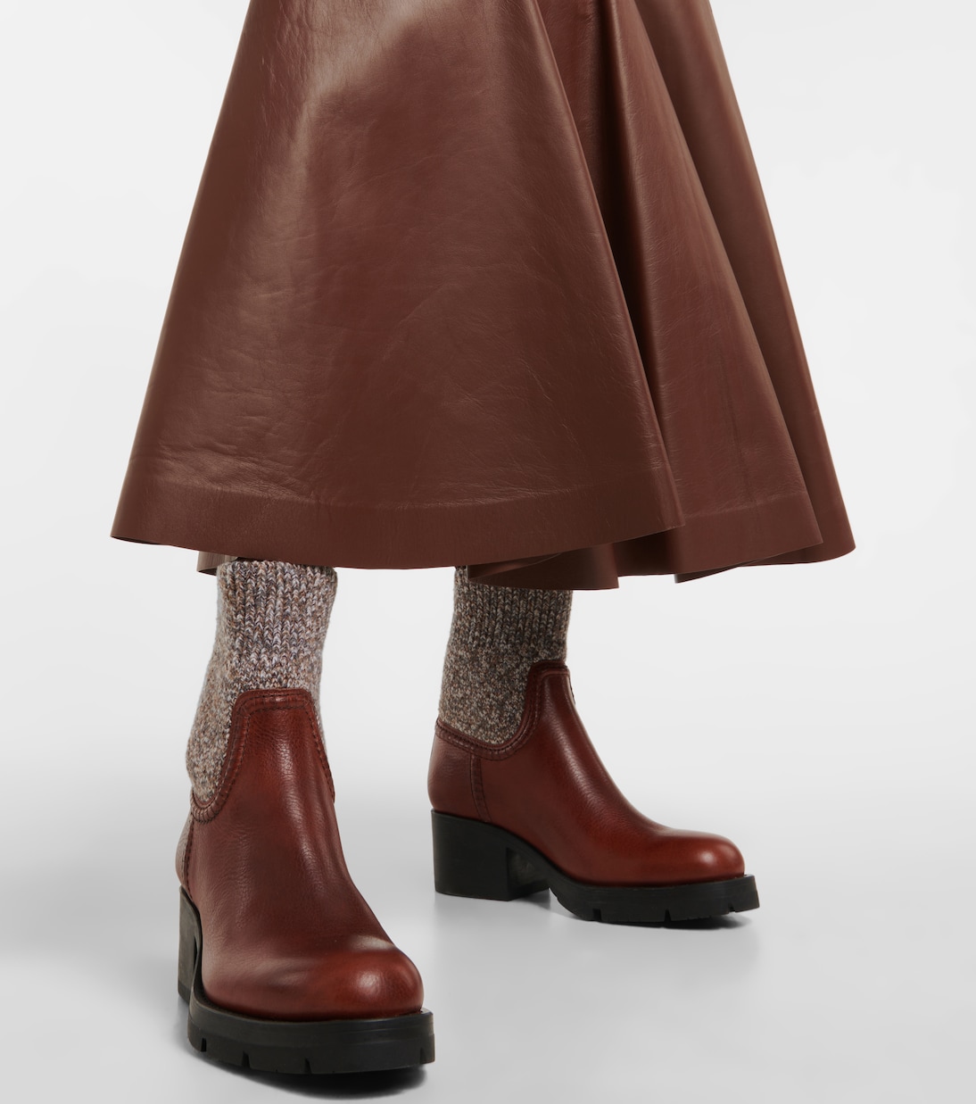 Ankle Boots Neva aus Leder | Chloé