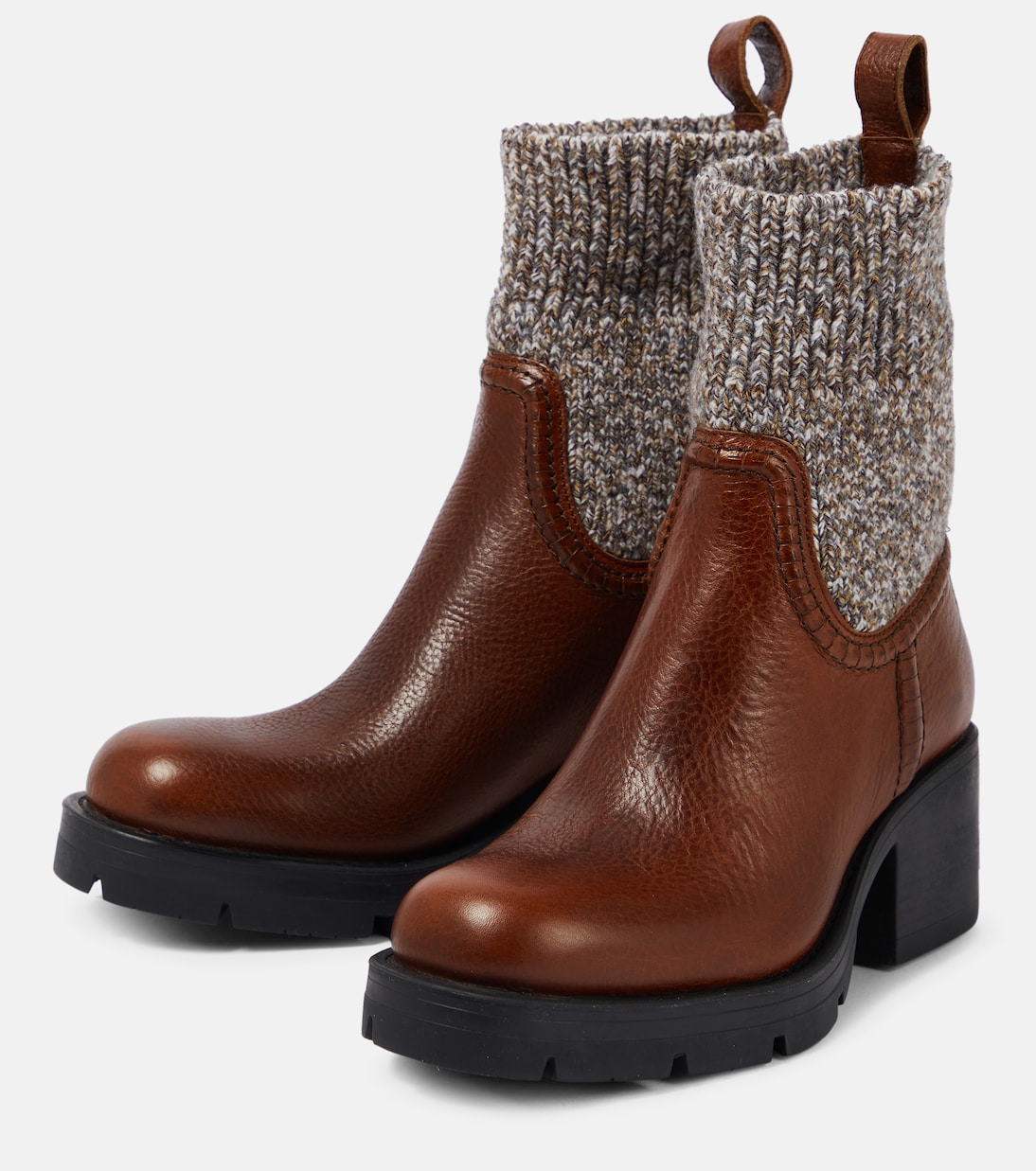 Ankle Boots Neva aus Leder | Chloé