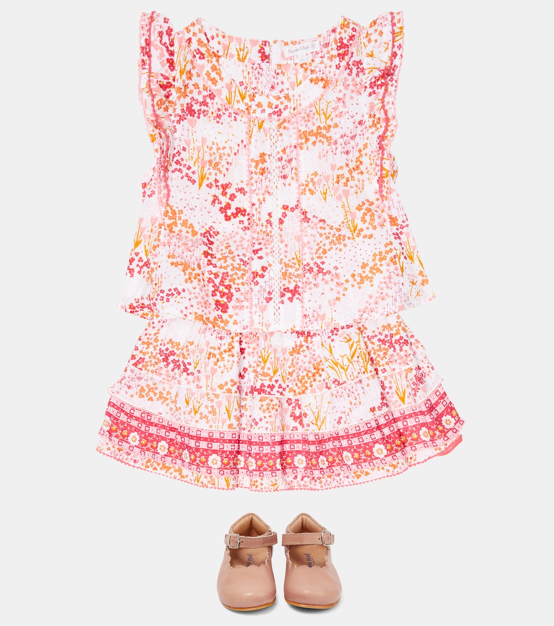 Gonna Ariel con stampa | Poupette St Barth Kids