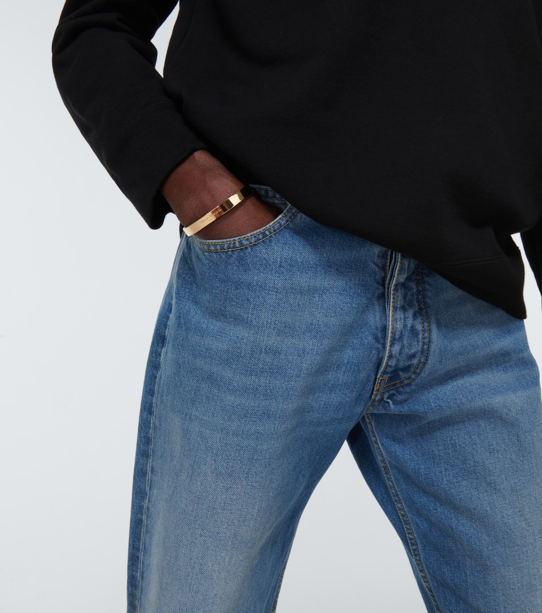 Logo cuff bracelet | Maison Margiela