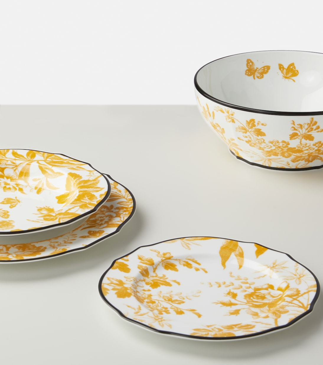 Herbarium set of 2 dessert plates | Gucci