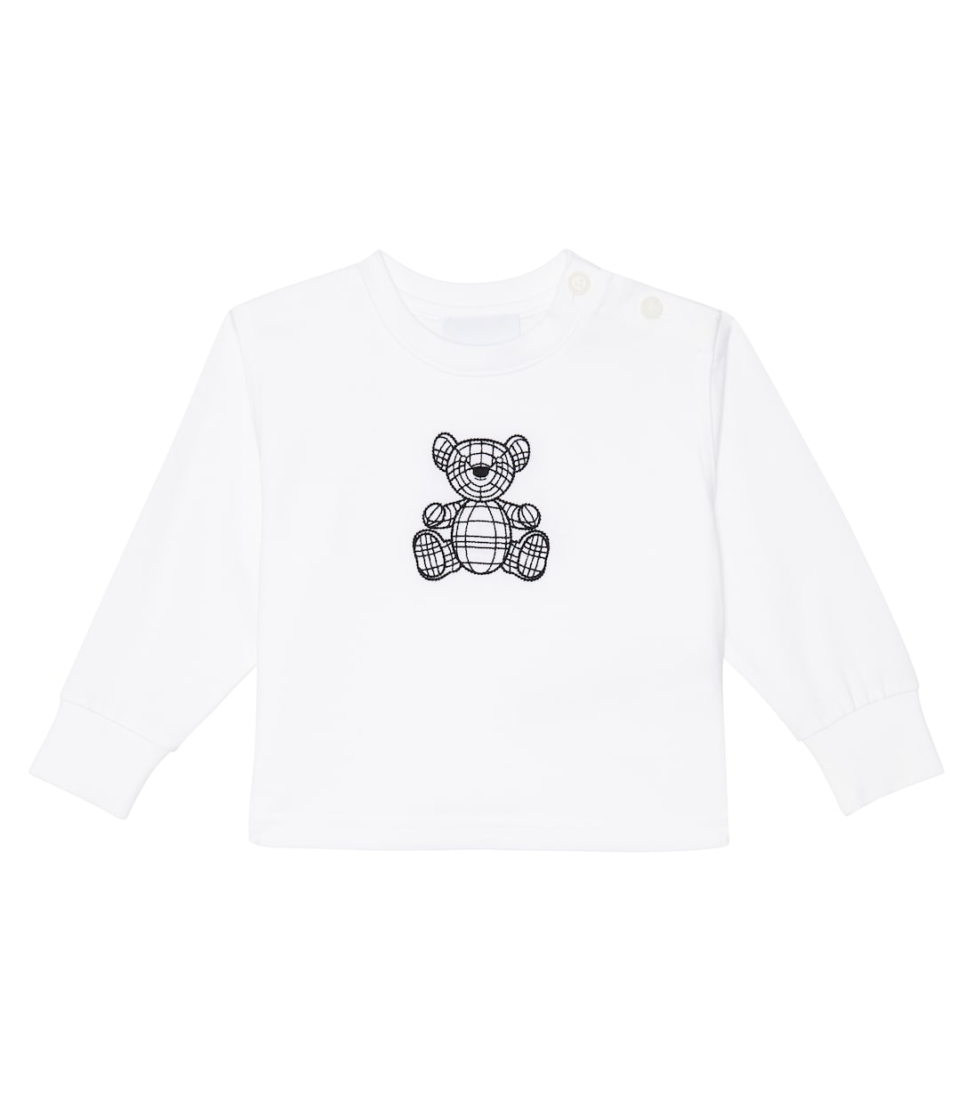 Baby Longsleeve Thomas Bear aus Baumwolle | Burberry Kids