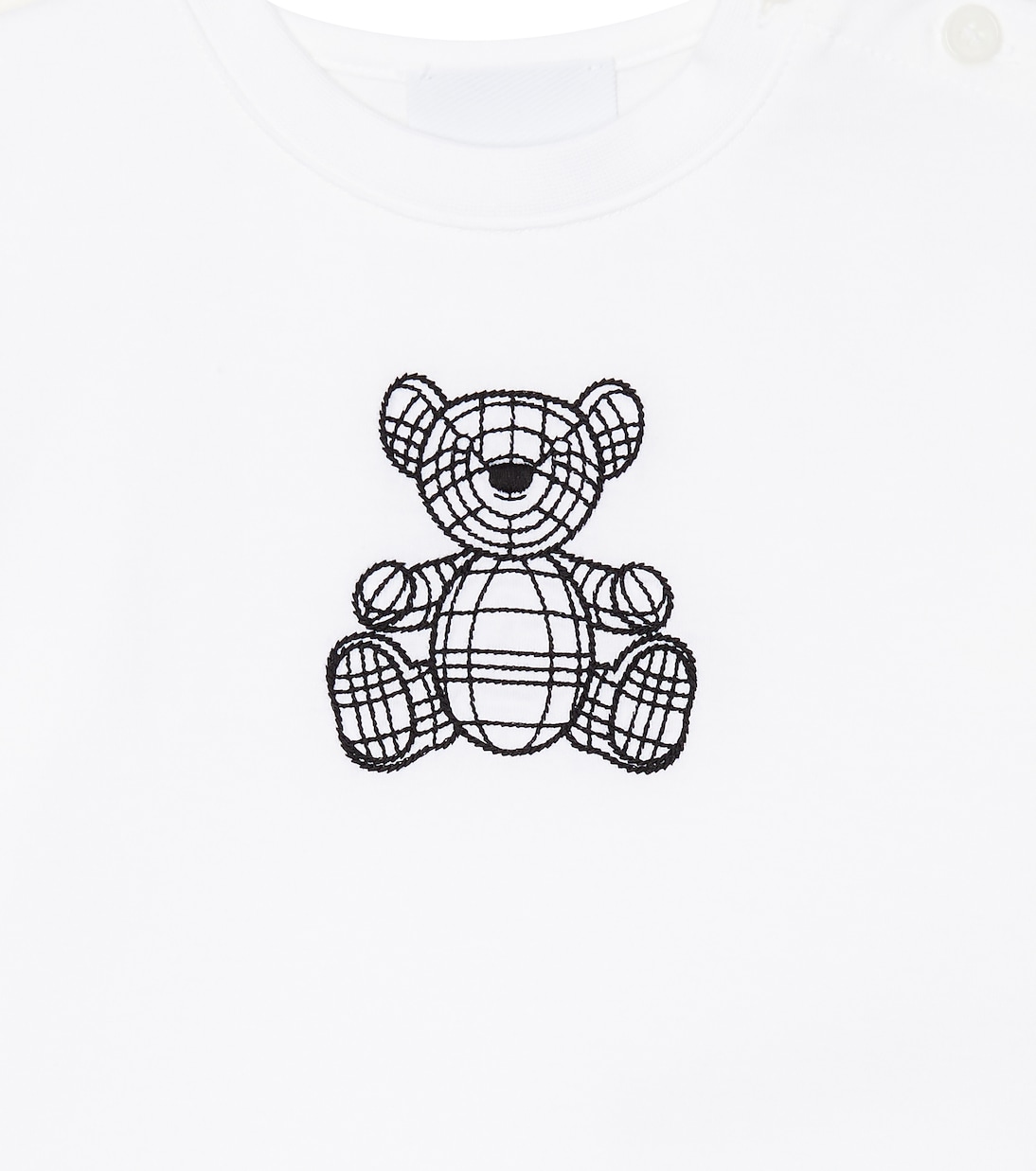 Baby Longsleeve Thomas Bear aus Baumwolle | Burberry Kids