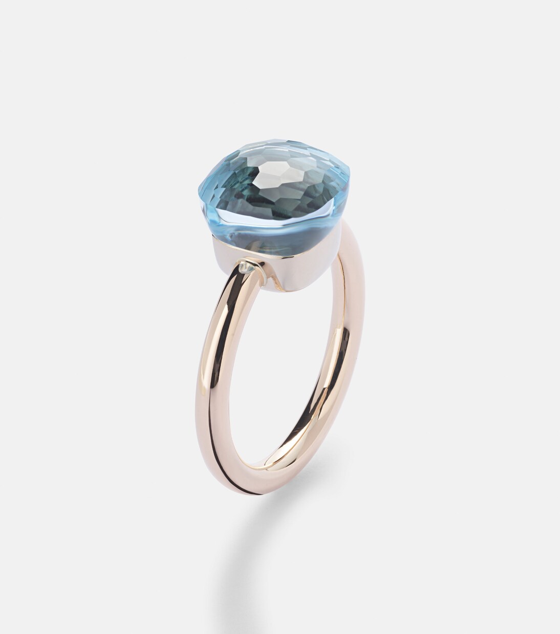 Nudo 18kt gold ring with topaz | Pomellato