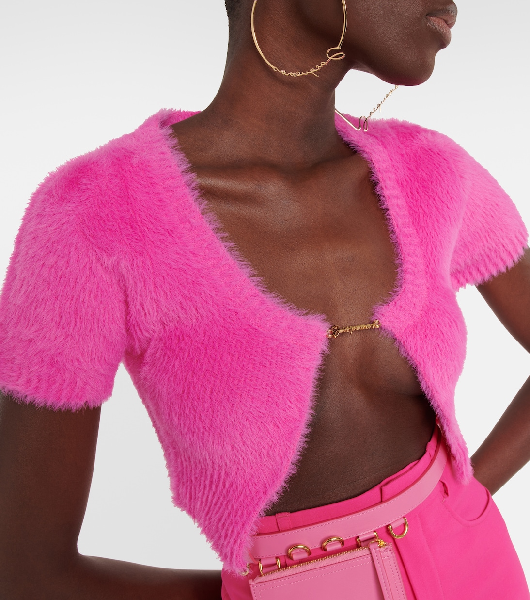 Cropped-Cardigan La Maille Neve | Jacquemus