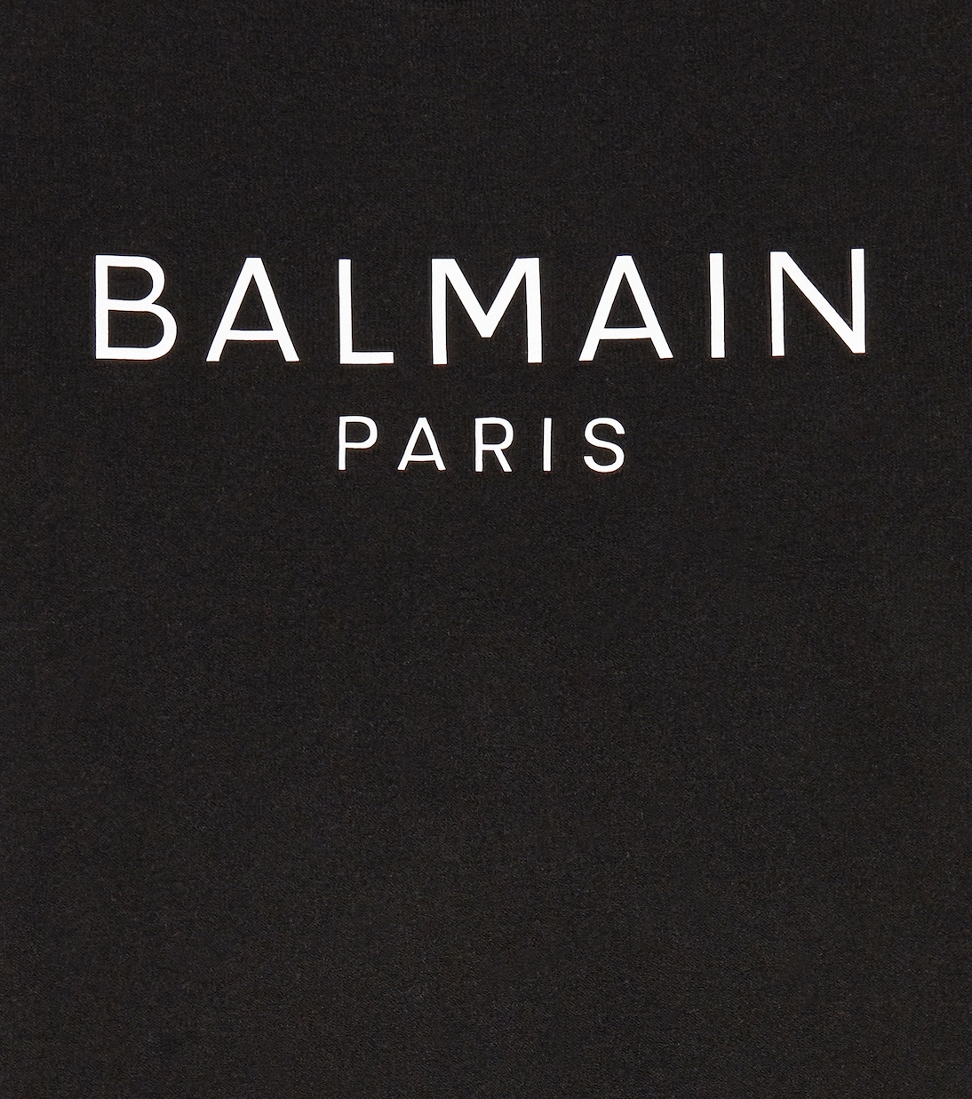 Abito con spalle scoperte e logo | Balmain Kids