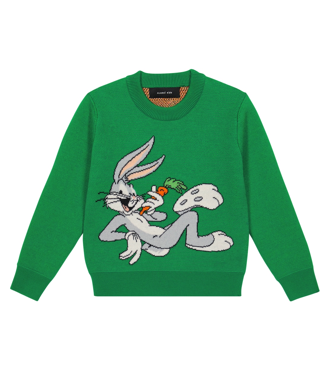 x Looney Tunes Bugs Bunny jacquard virgin wool sweater | Alanui Kids