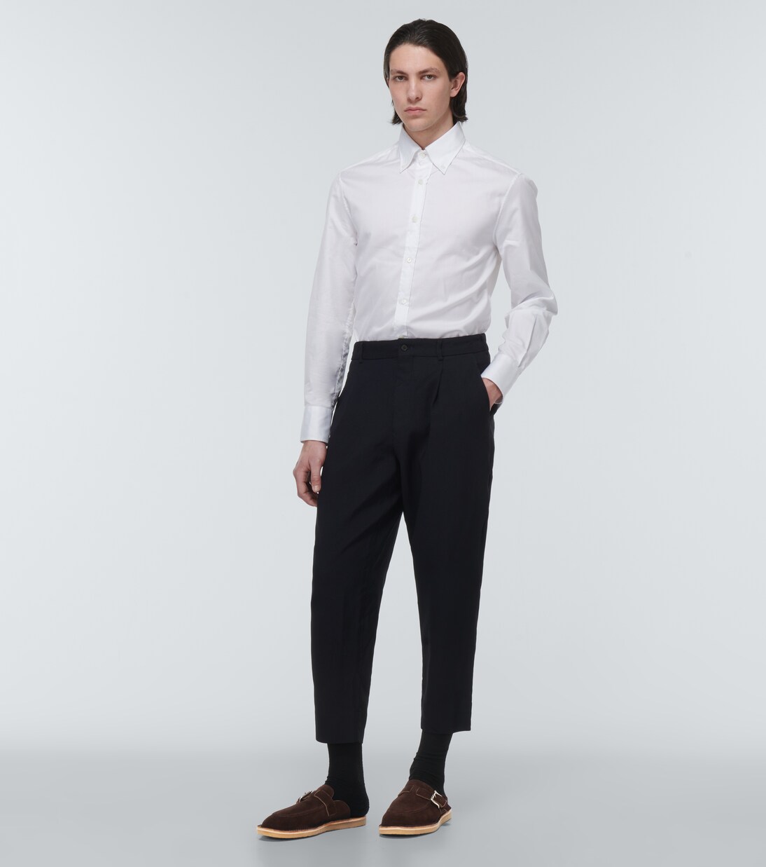 Suede mules | Comme des Garçons Homme