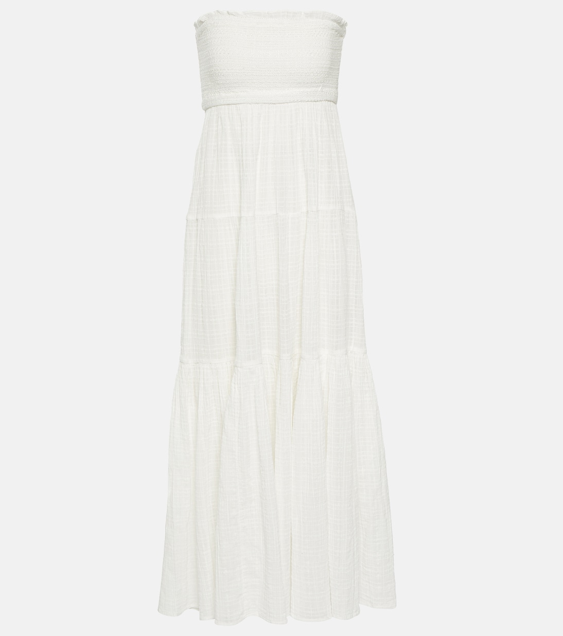 Vestido largo Mckinney de algodón | Veronica Beard