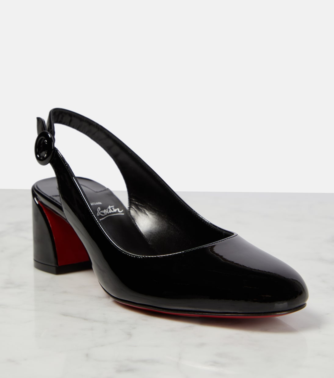 Pumps slingback in vernice | Christian Louboutin