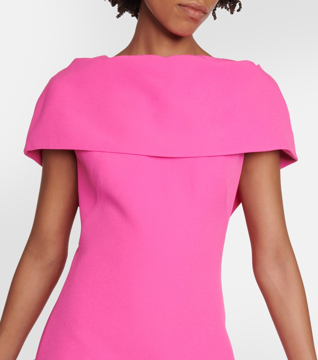 Midikleid Sofieanne aus Crêpe | Safiyaa