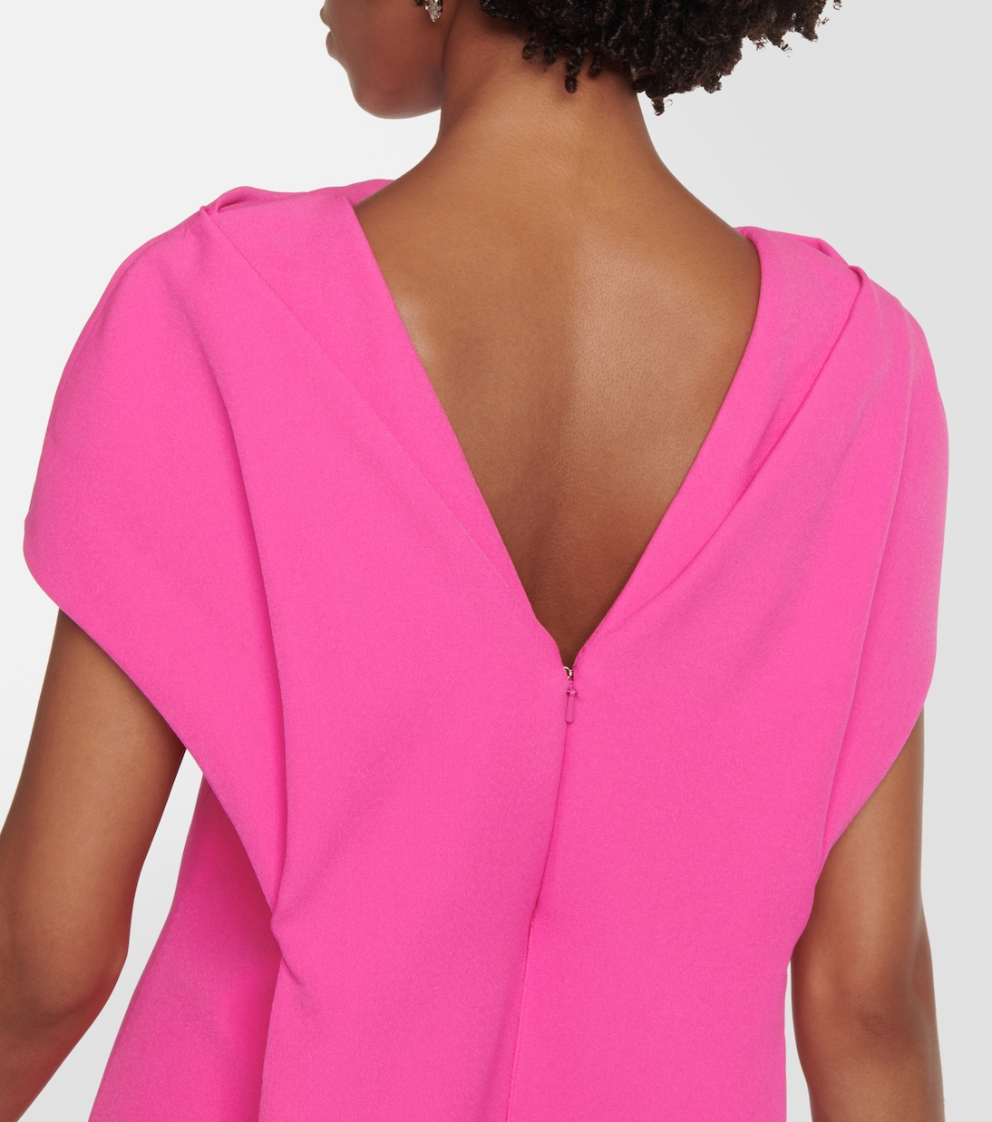 Midikleid Sofieanne aus Crêpe | Safiyaa