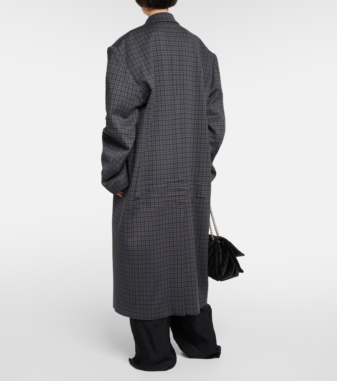 Oversized single-breasted coat | Balenciaga