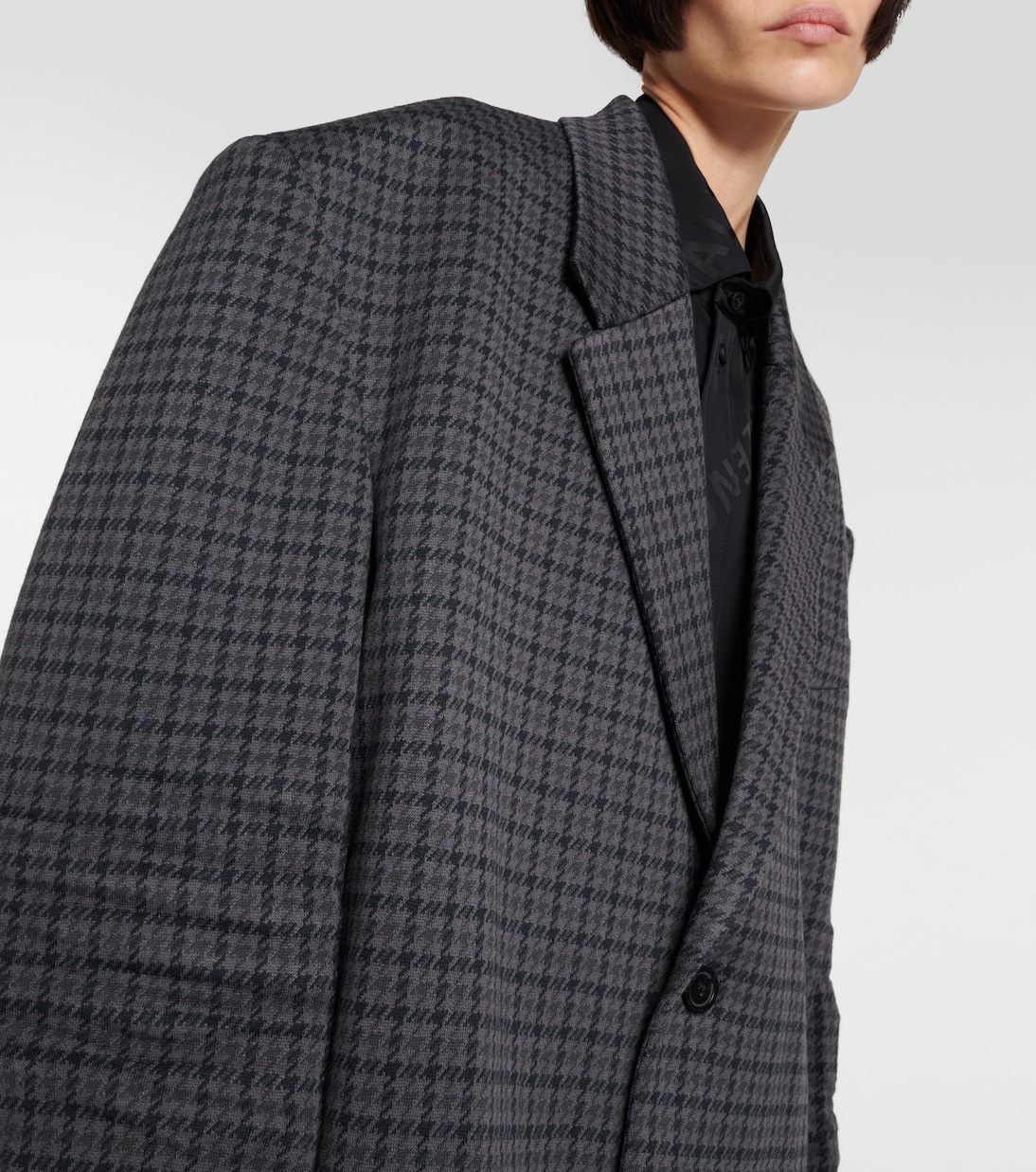 Oversized single-breasted coat | Balenciaga