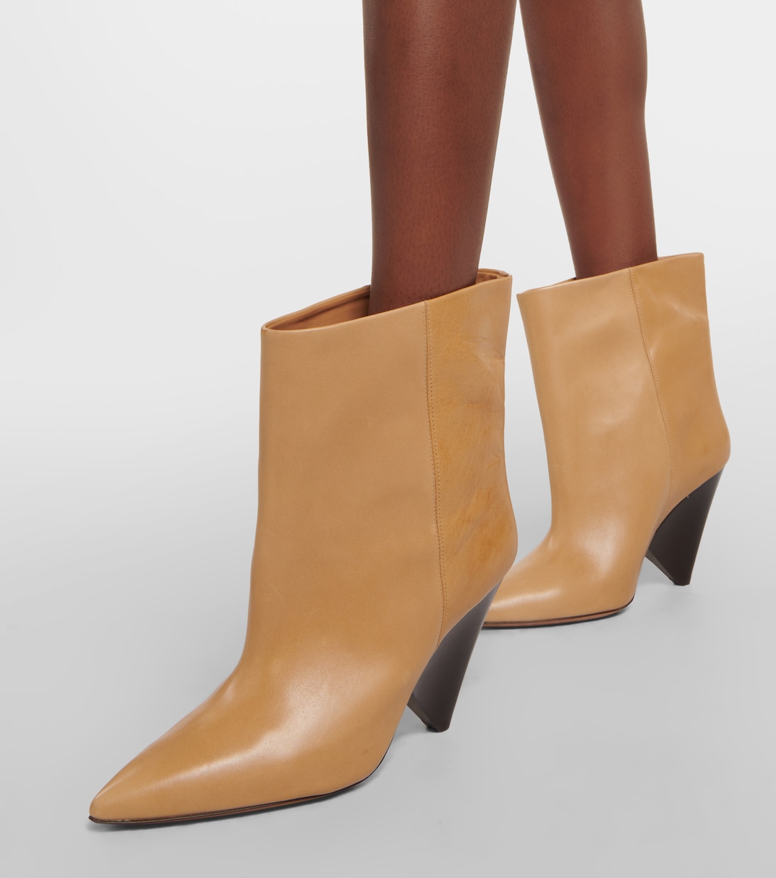 Miller皮革及踝靴 | Isabel Marant
