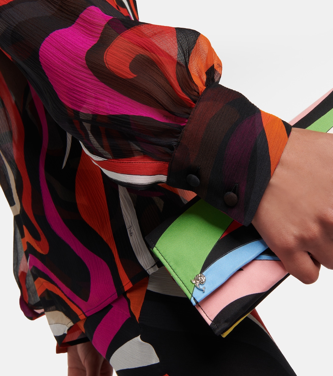Marmo silk chiffon blouse | Pucci