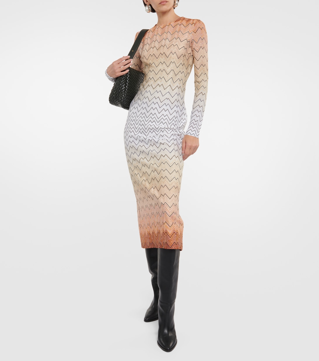 Zig Zag midi dress | Missoni