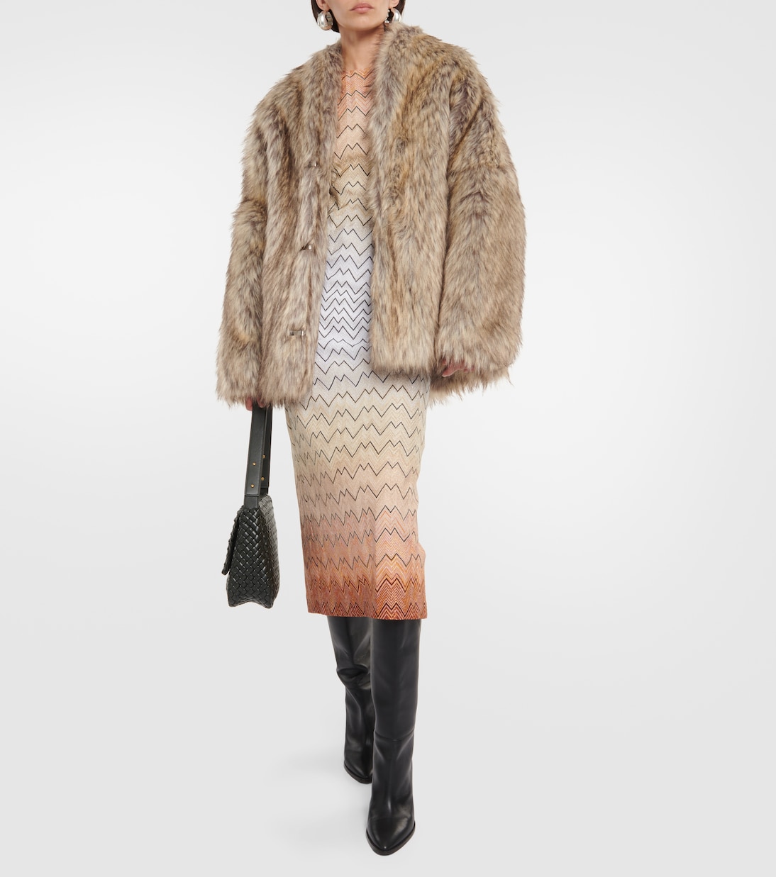 Zig Zag midi dress | Missoni