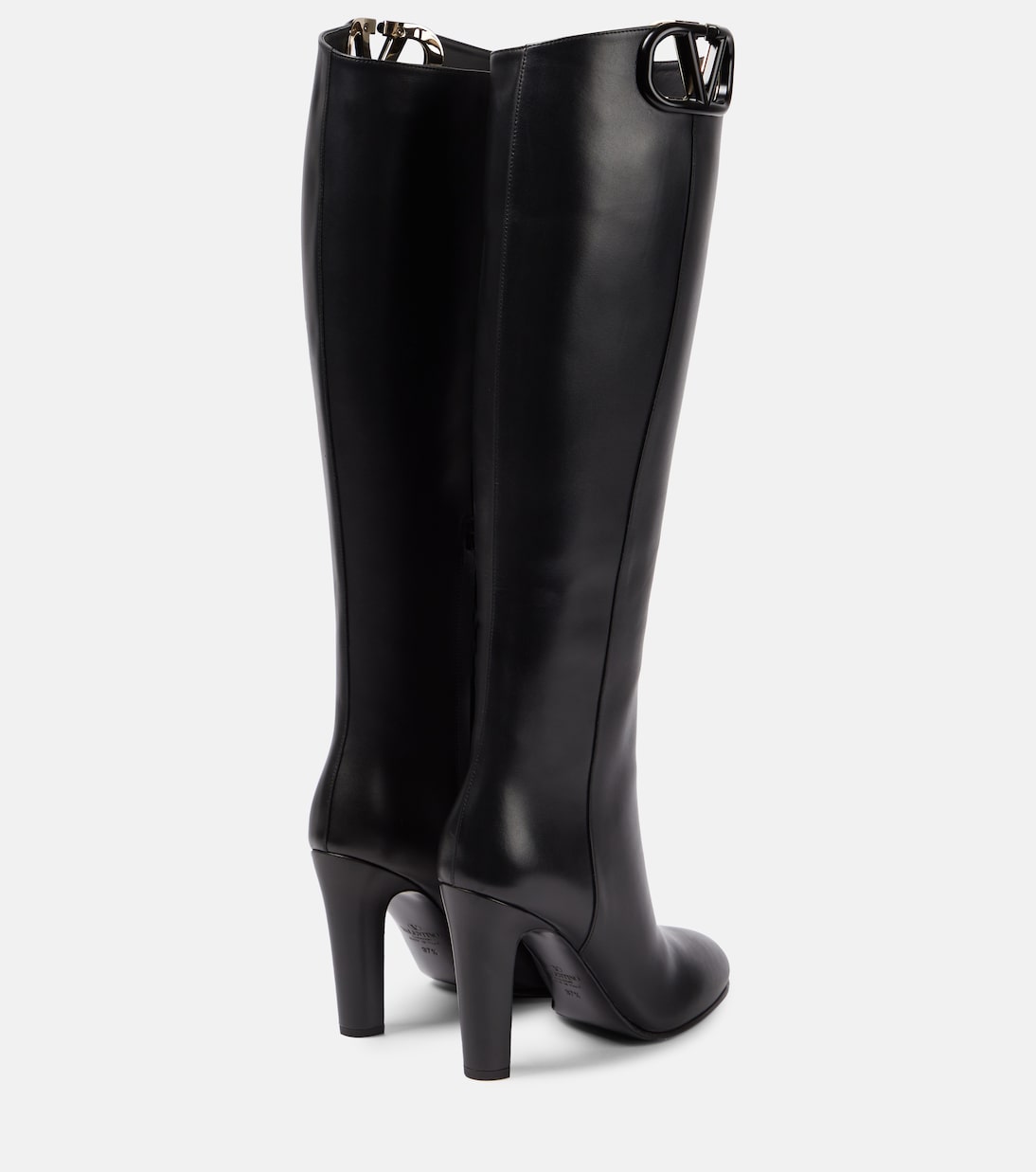 Botas altas VLogo Signature de piel | Valentino Garavani