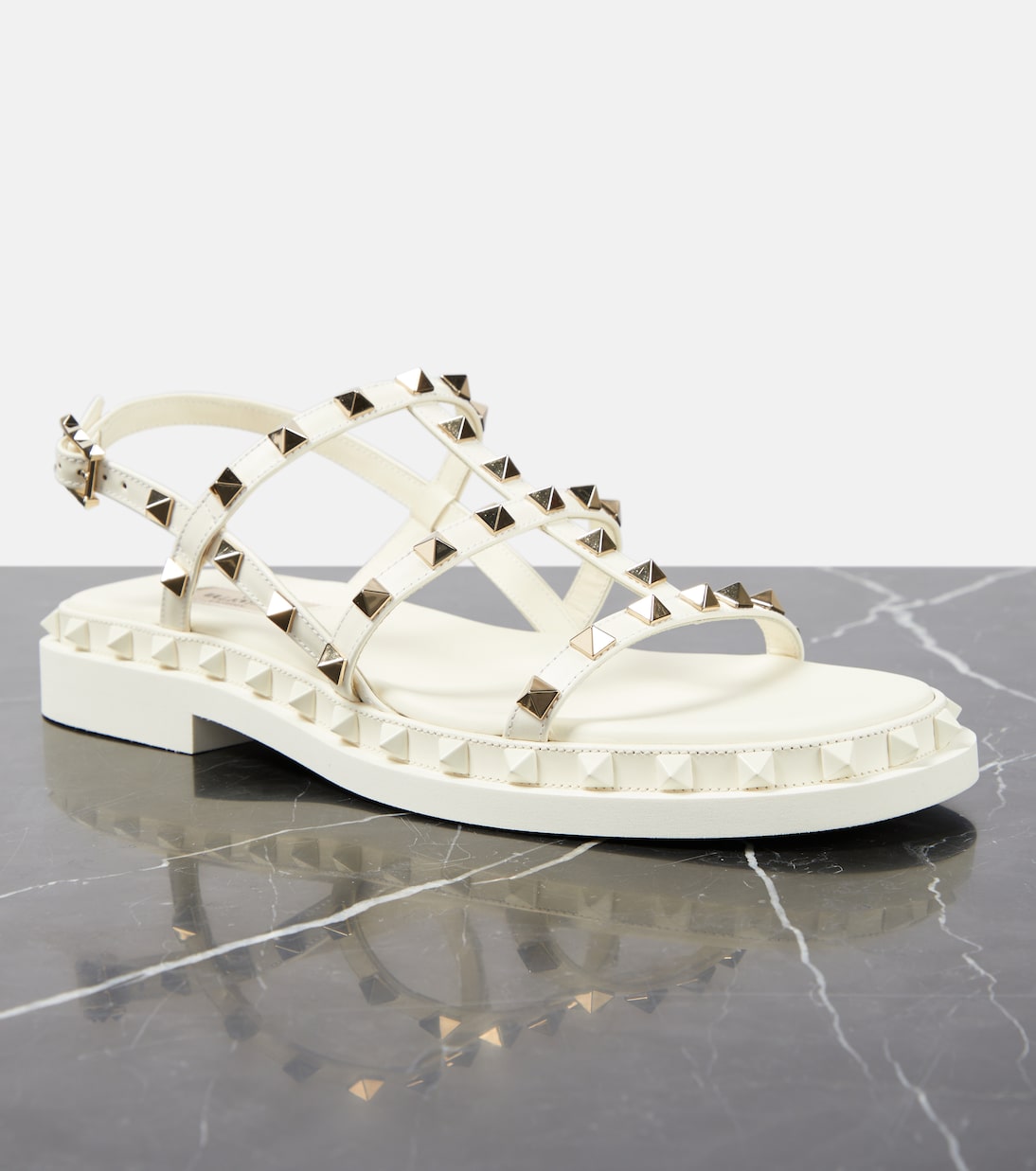Sandali Rockstud in pelle | Valentino Garavani