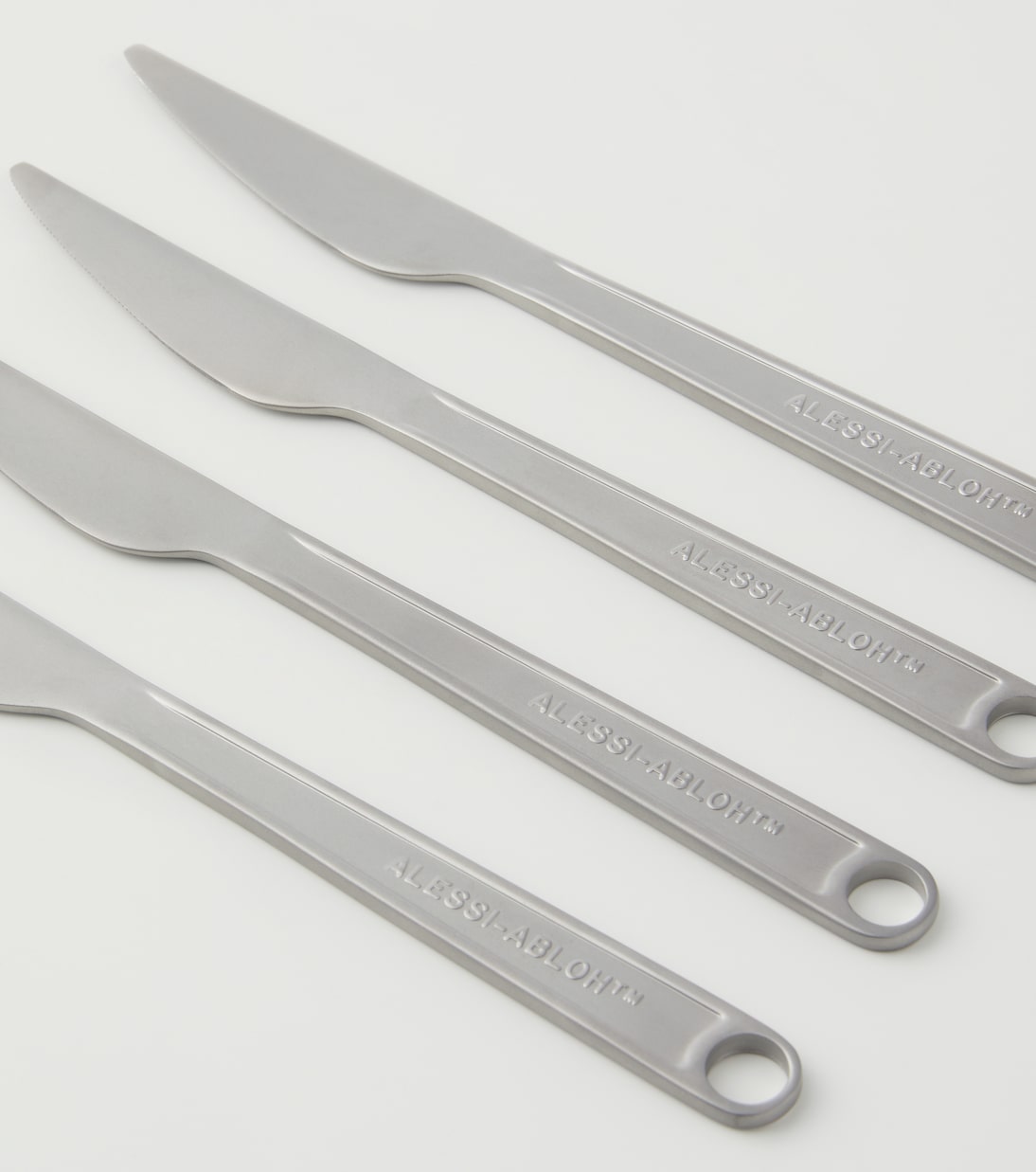 Conversational Objects 16-piece flatware set by Virgil Abloh | Alessi