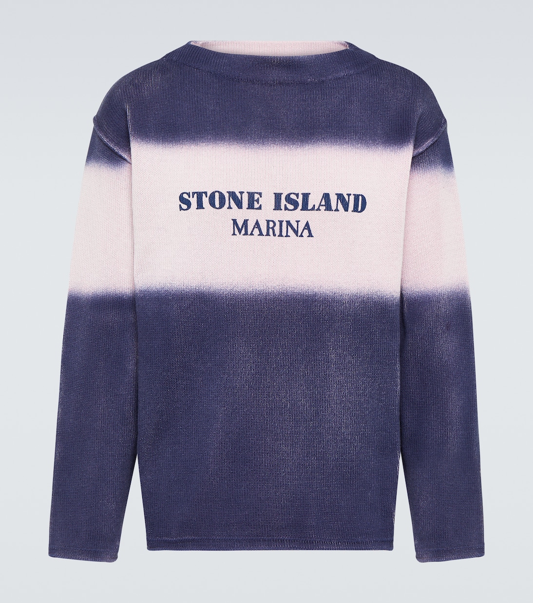 Marina - Pullover in cotone con logo | Stone Island