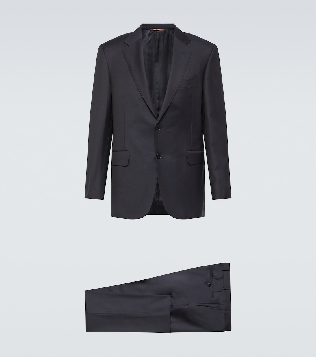 Single-breasted wool suit | Canali
