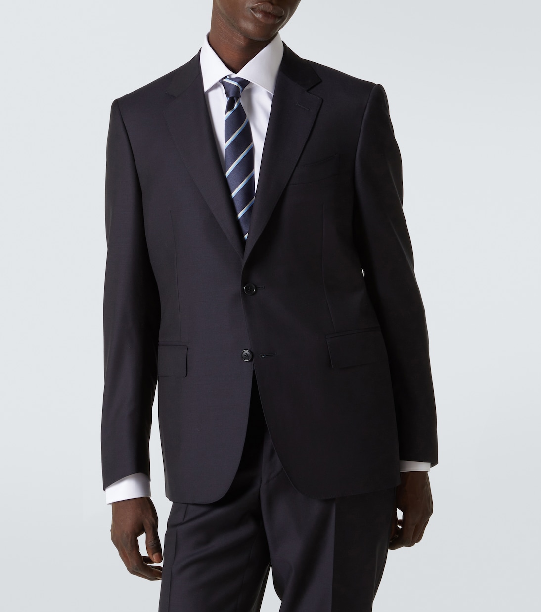 Single-breasted wool suit | Canali